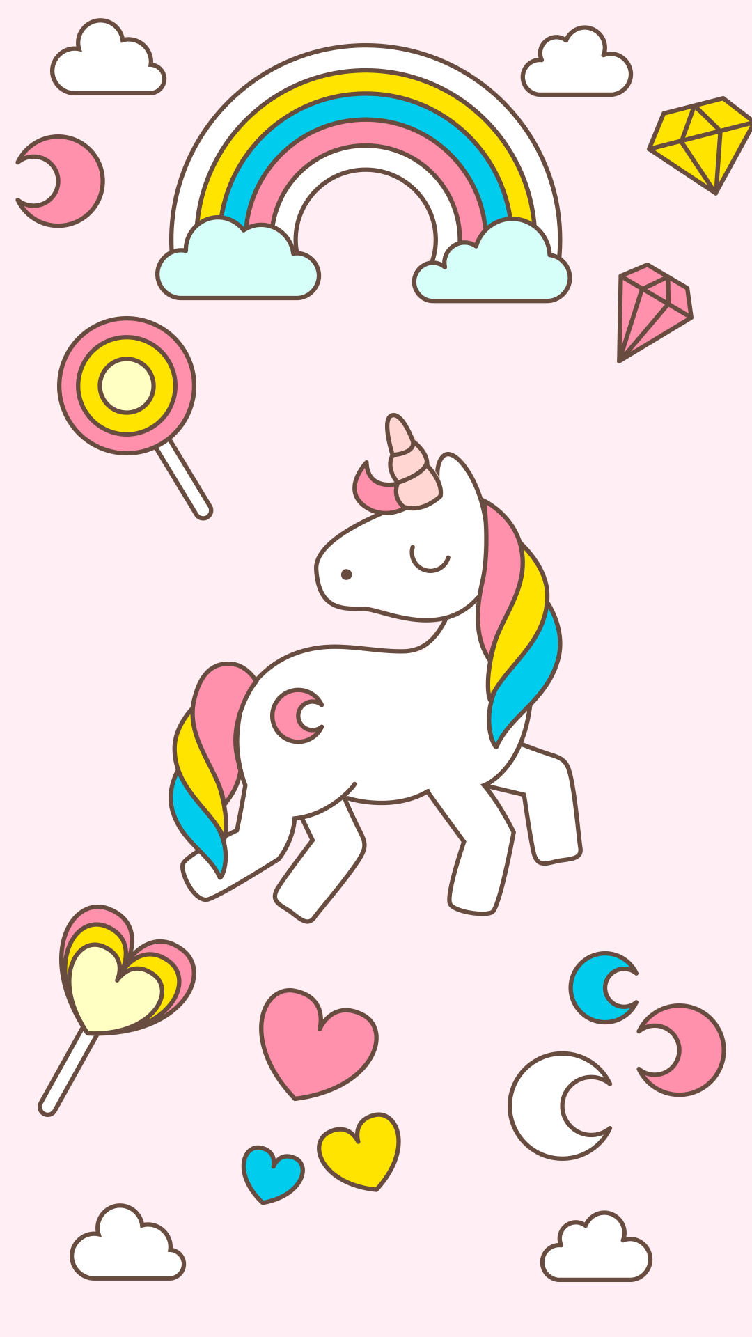 Background Unicorn Wallpaper