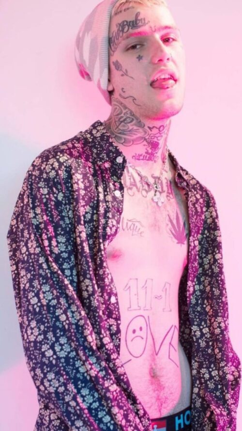 Background Lil Peep Wallpaper