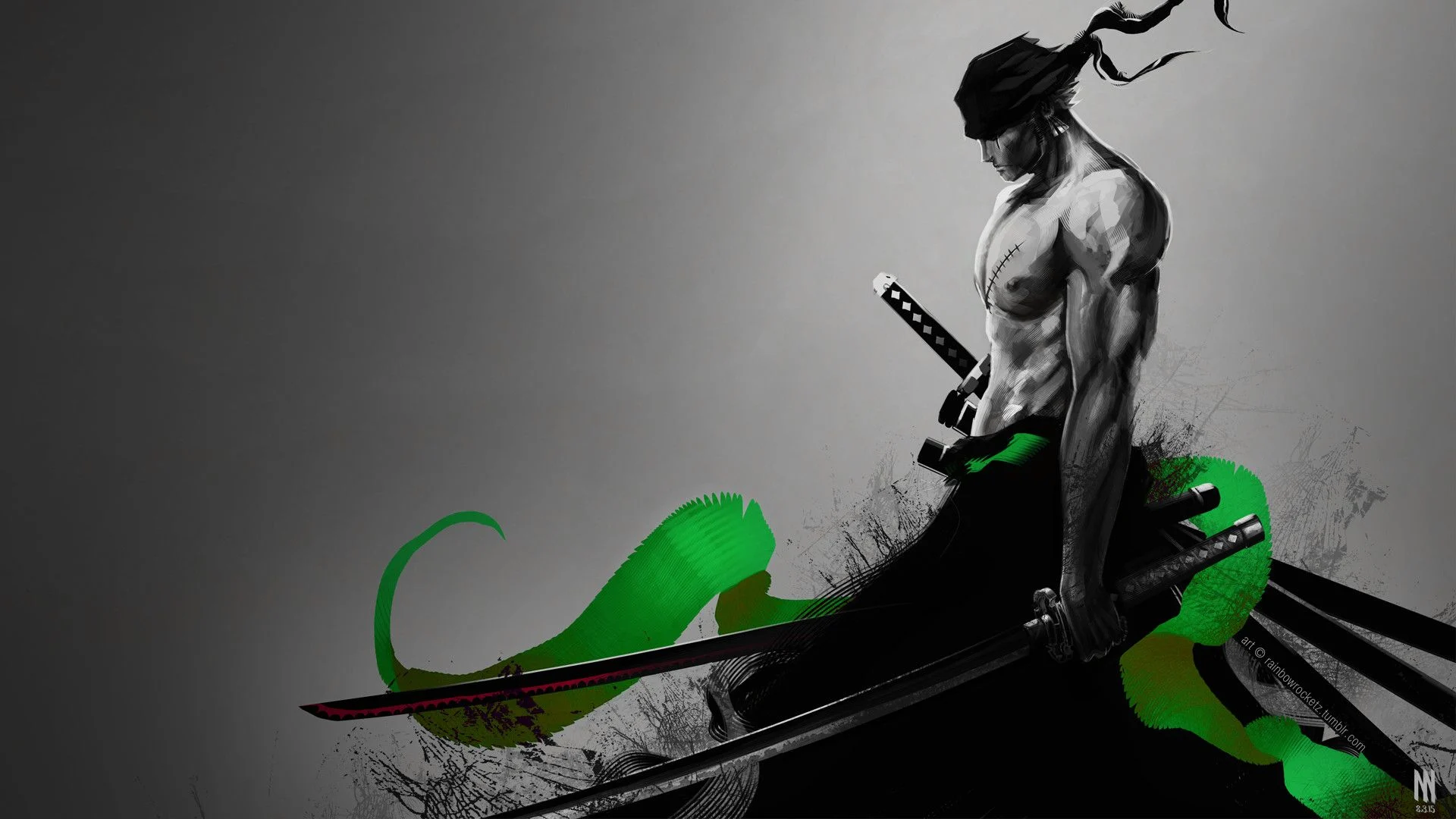 Zoro Desktop Wallpaper