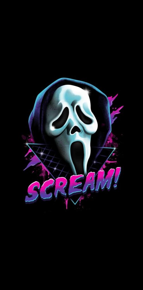 Background Scream Wallpaper