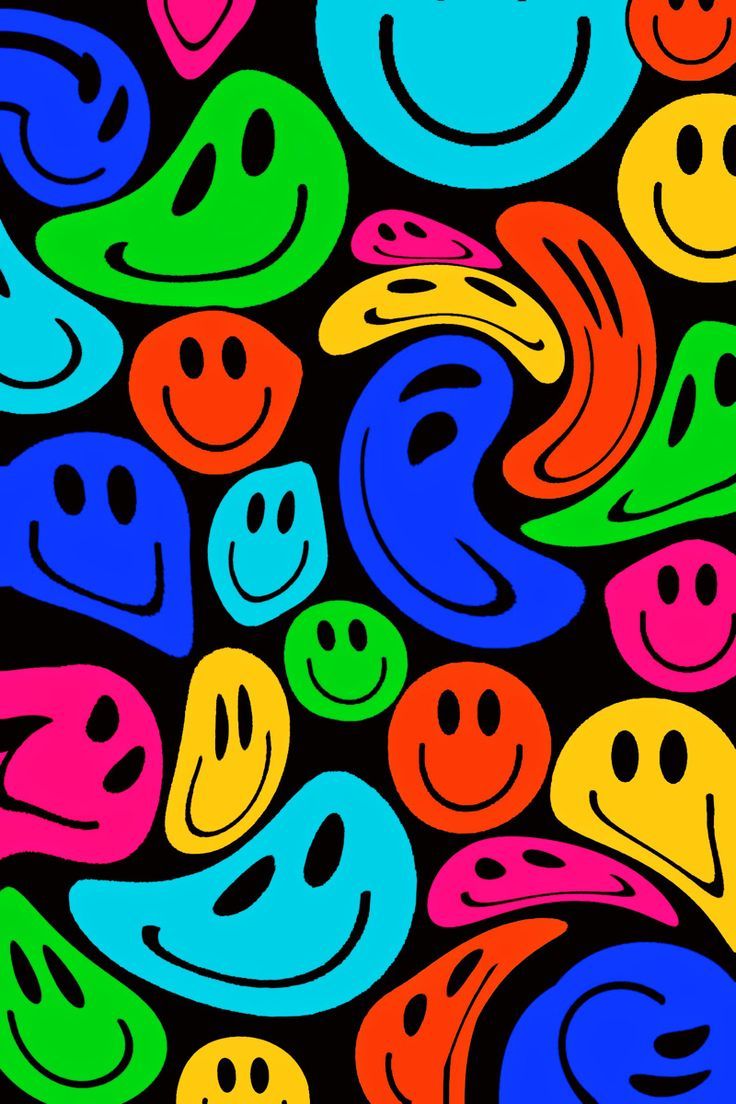 Background Smiley Face Wallpaper