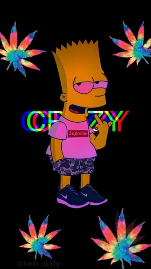 Background Bart Simpson Wallpaper