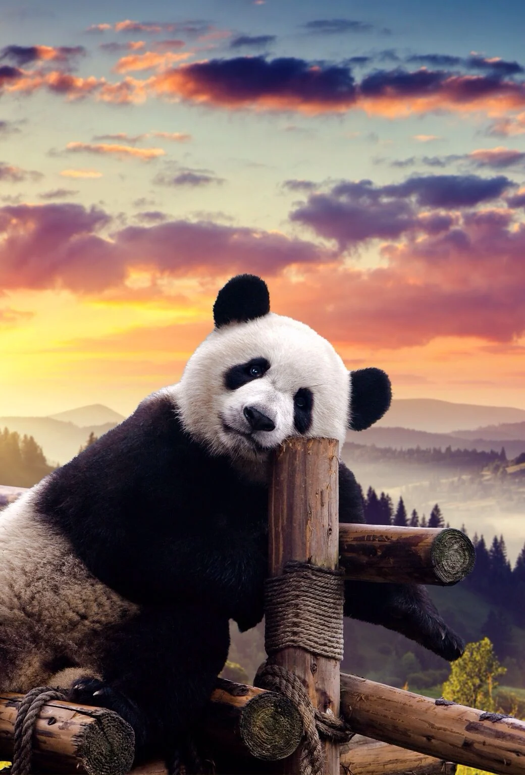 Background Panda Wallpaper