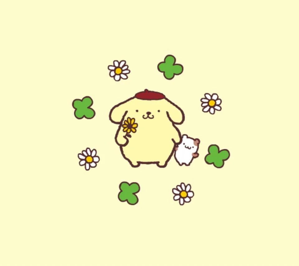 Background Pompompurin Wallpaper