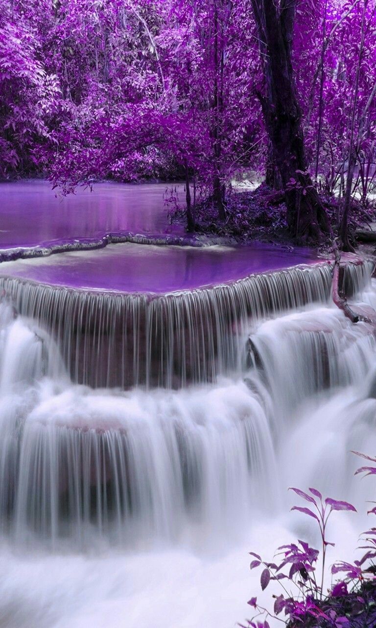 Background Waterfall Wallpaper