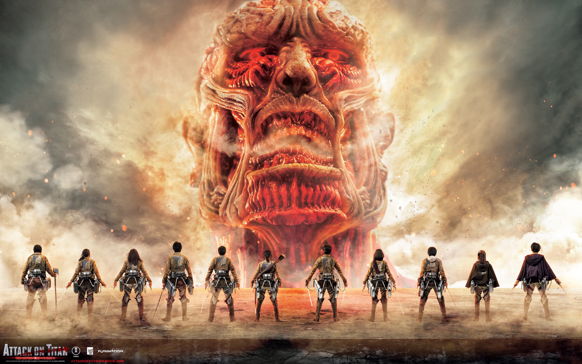 Attack On Titan Desktop Wallpaper