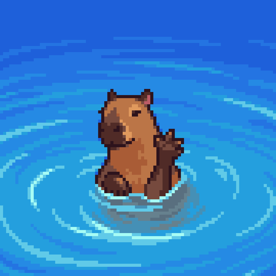 Background Capybara Wallpaper