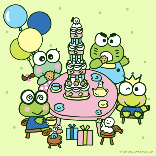 Background Keroppi Wallpaper