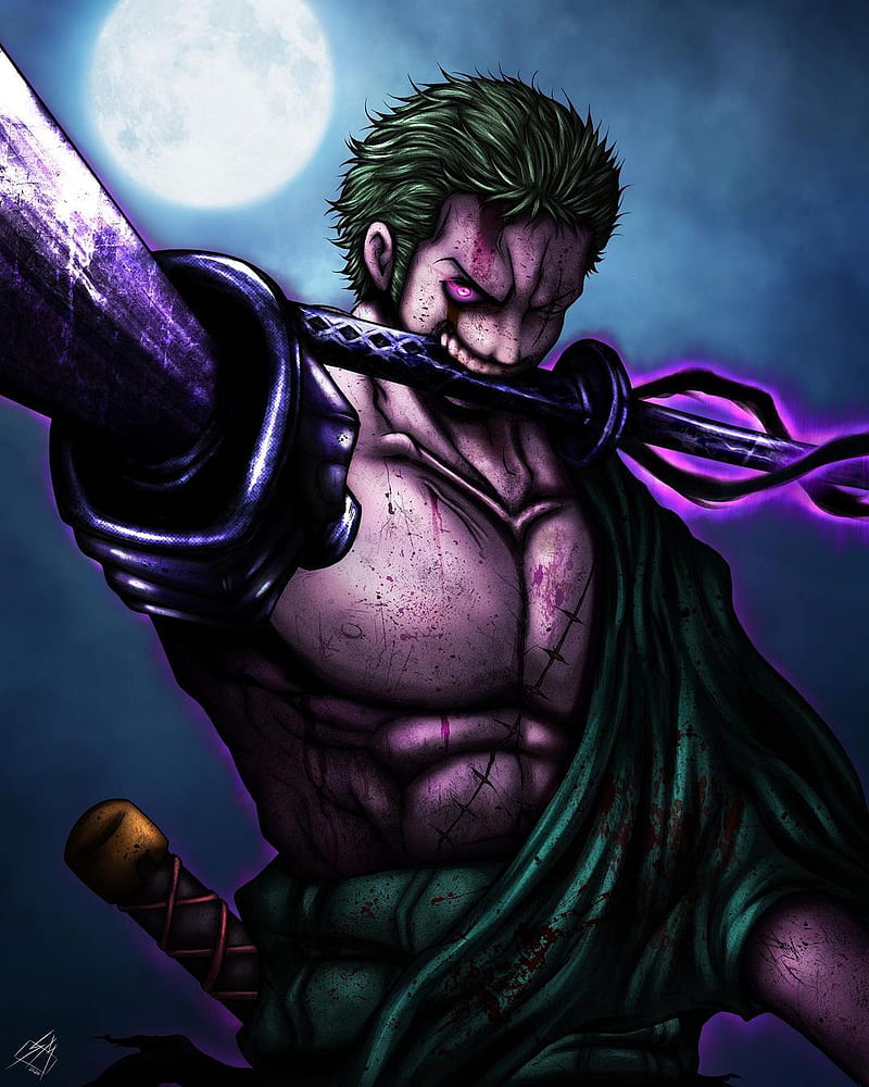 Background Zoro Wallpaper