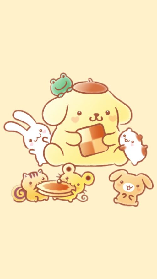 Background Pompompurin Wallpaper