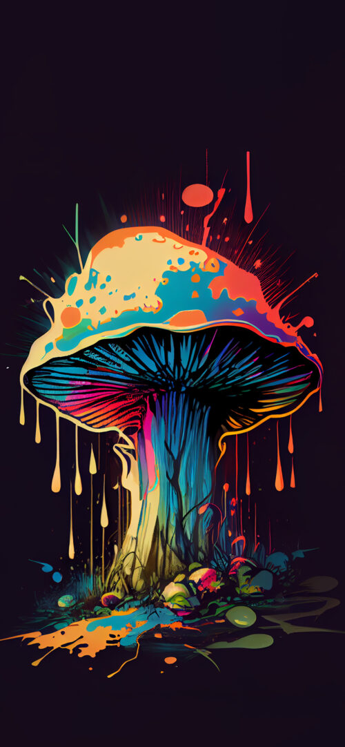 Background Mushroom Wallpaper