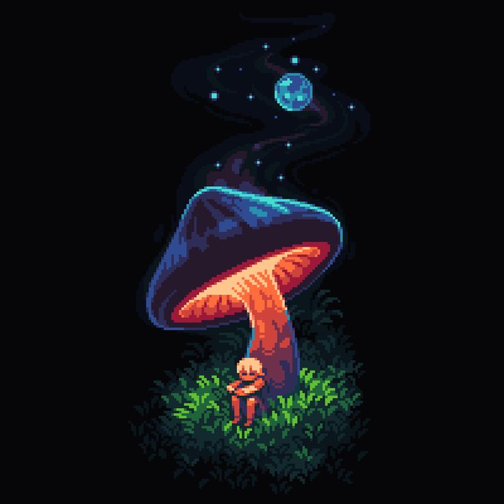 Background Mushroom Wallpaper