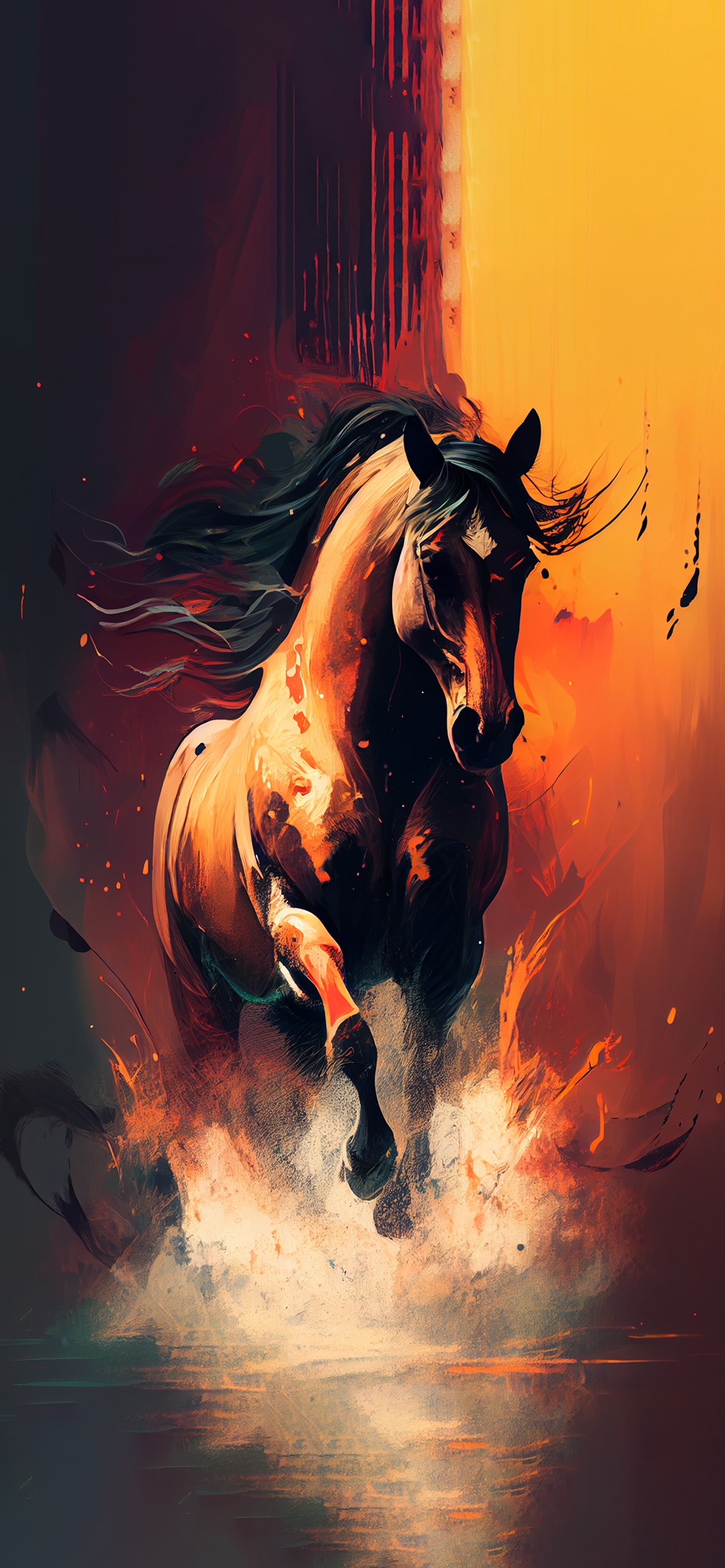 Background Horse Wallpaper