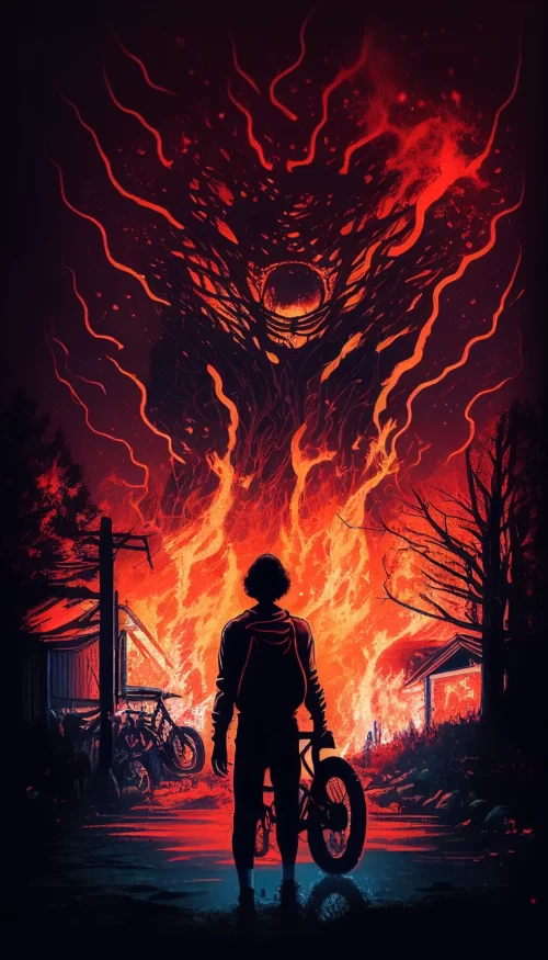 Background Stranger Things Wallpaper