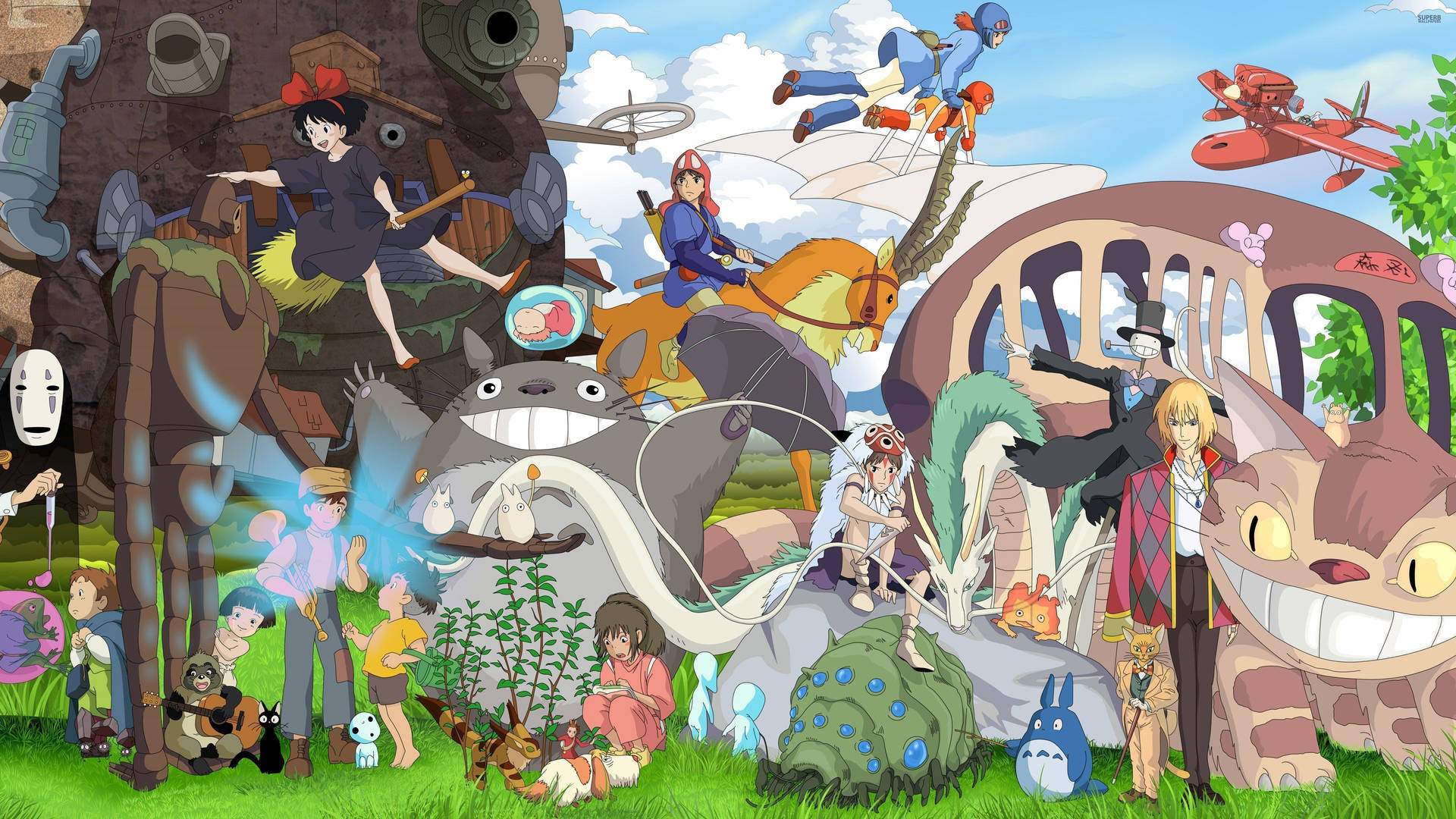 Background Studio Ghibli Wallpaper