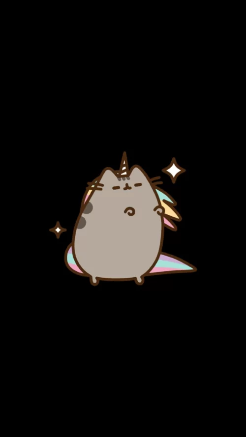 Background Pusheen Wallpaper