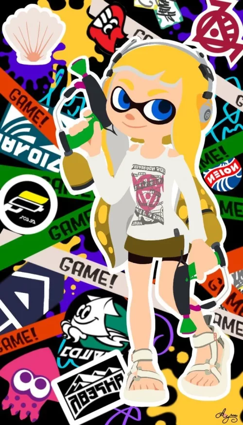 Background Splatoon Wallpaper