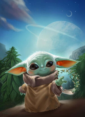 Background Baby Yoda Wallpaper