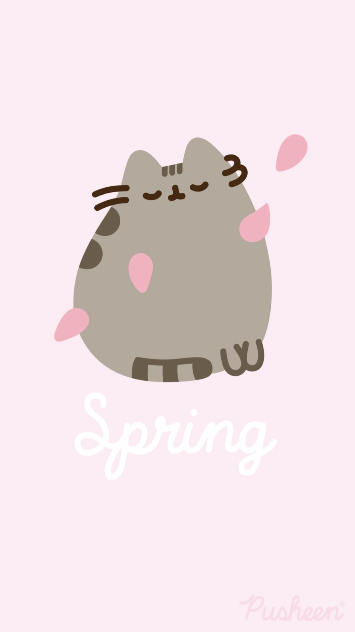 Background Pusheen Wallpaper