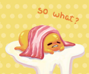 Background Gudetama Wallpaper
