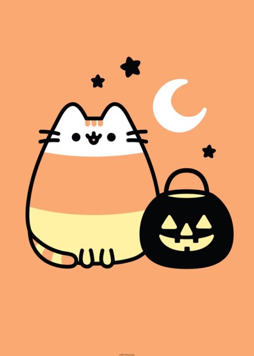 Background Pusheen Wallpaper