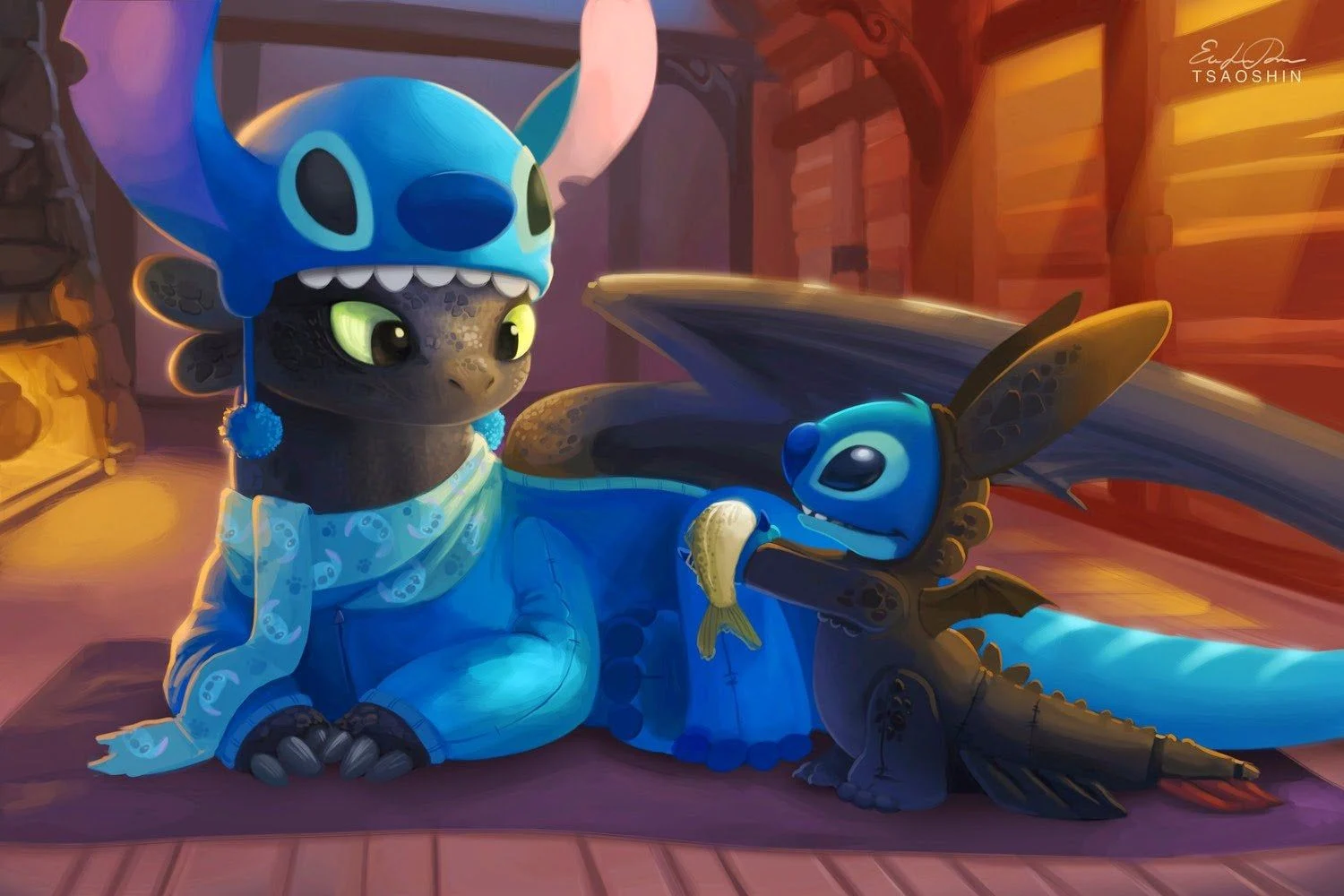 Stitch Desktop Wallpaper
