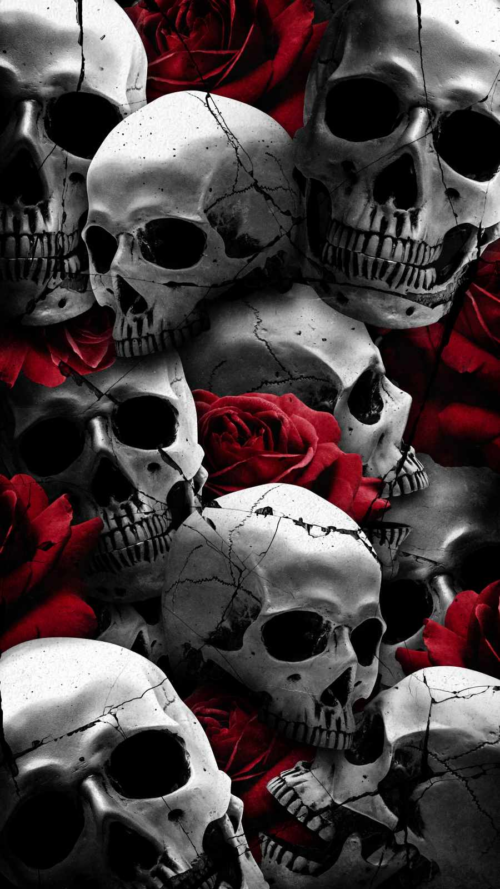 Background Skull Wallpaper