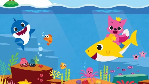 Baby Shark Desktop Wallpaper