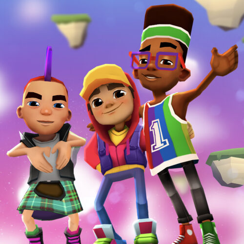 Background Subway Surfers Wallpaper