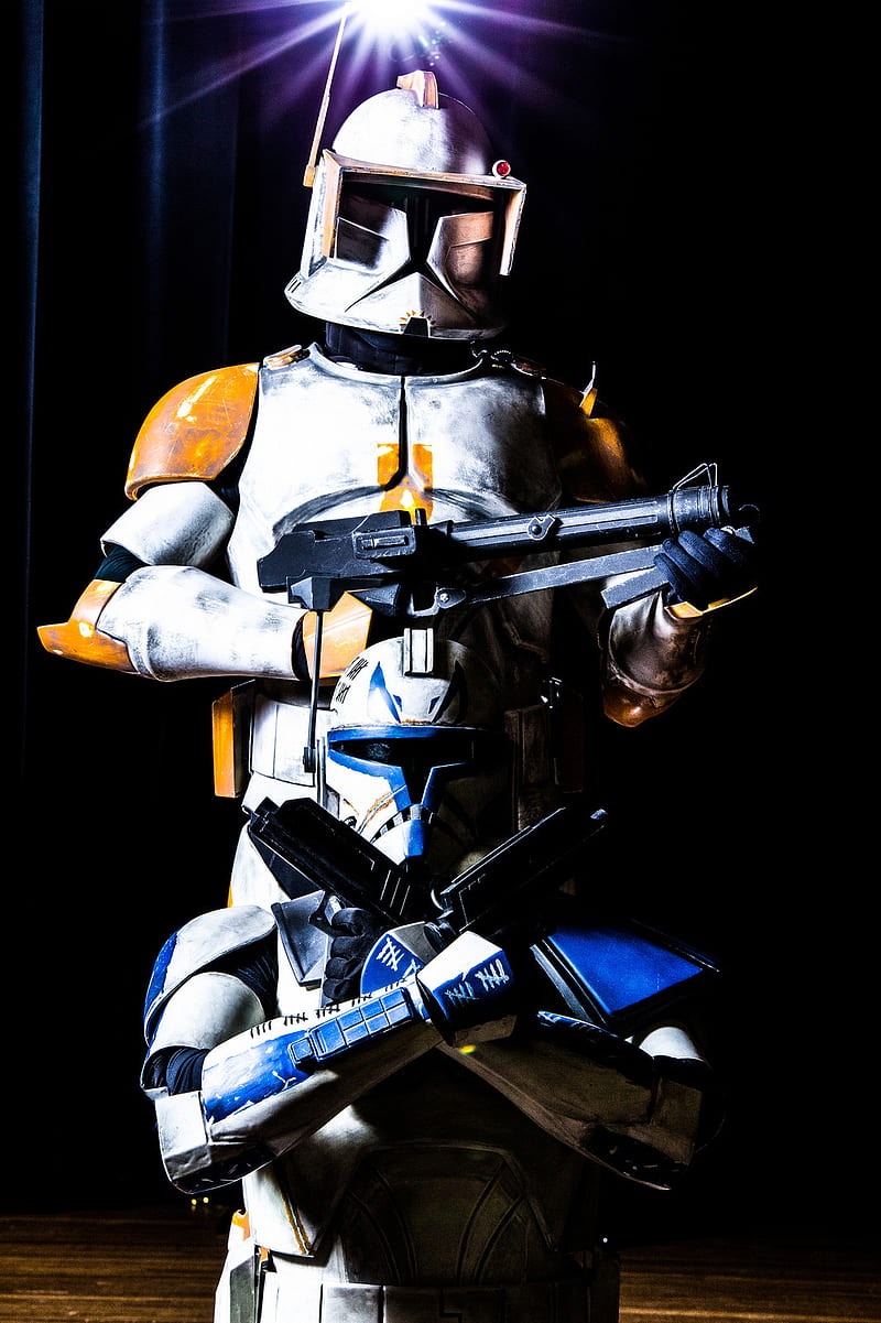 Background Clone Trooper Wallpaper