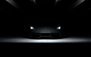 Plain Black Desktop Wallpaper