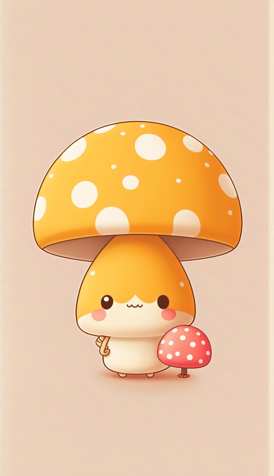 Background Mushroom Wallpaper