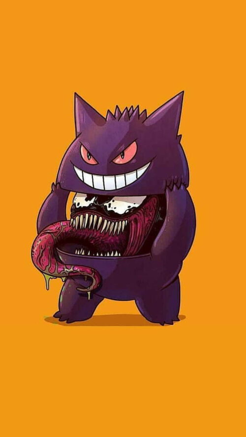 Background Gengar Wallpaper