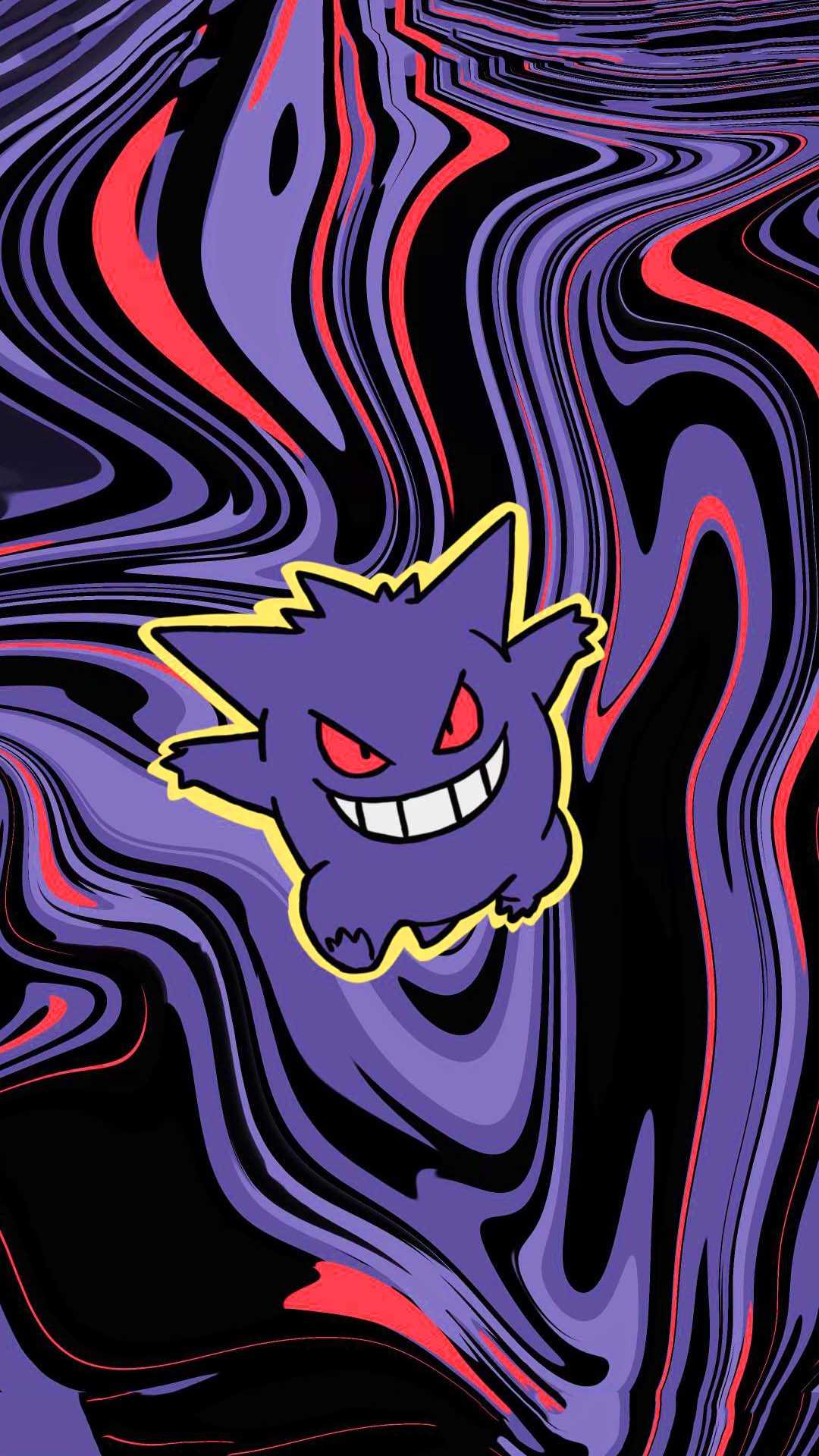 Background Gengar Wallpaper