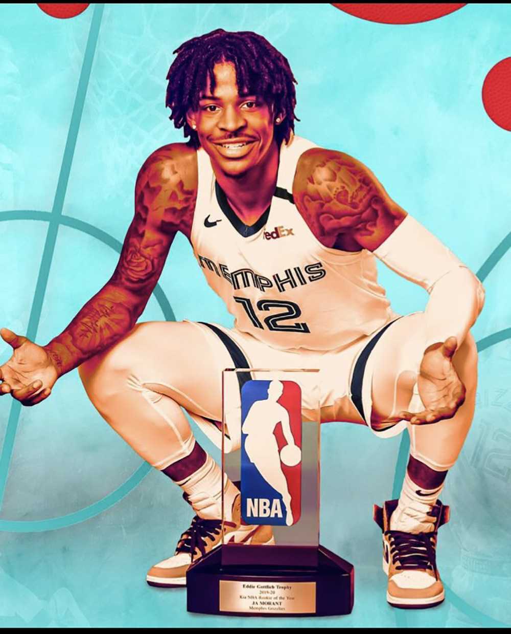 Background Ja Morant Wallpaper