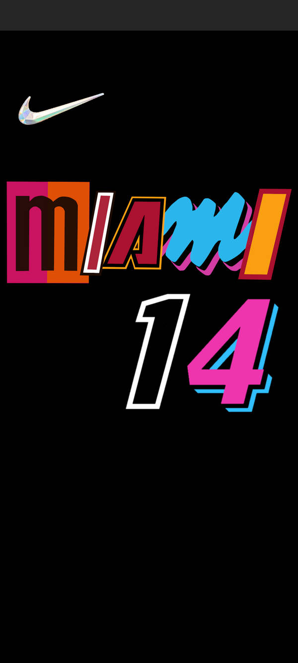 Background Miami Heat Wallpaper