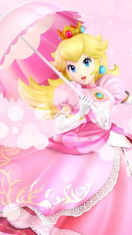 Princess Peach Background Wallpaper