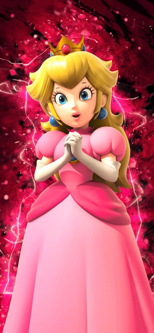 Princess Peach Background Wallpaper