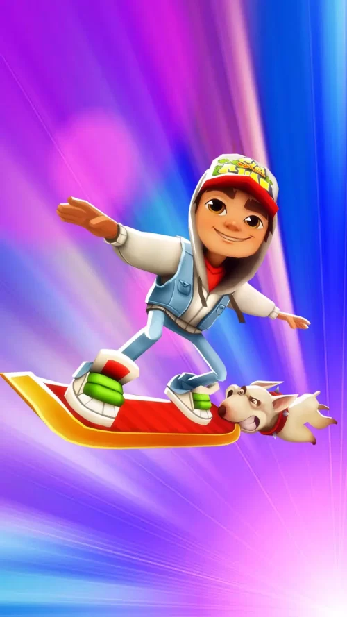 Background Subway Surfers Wallpaper