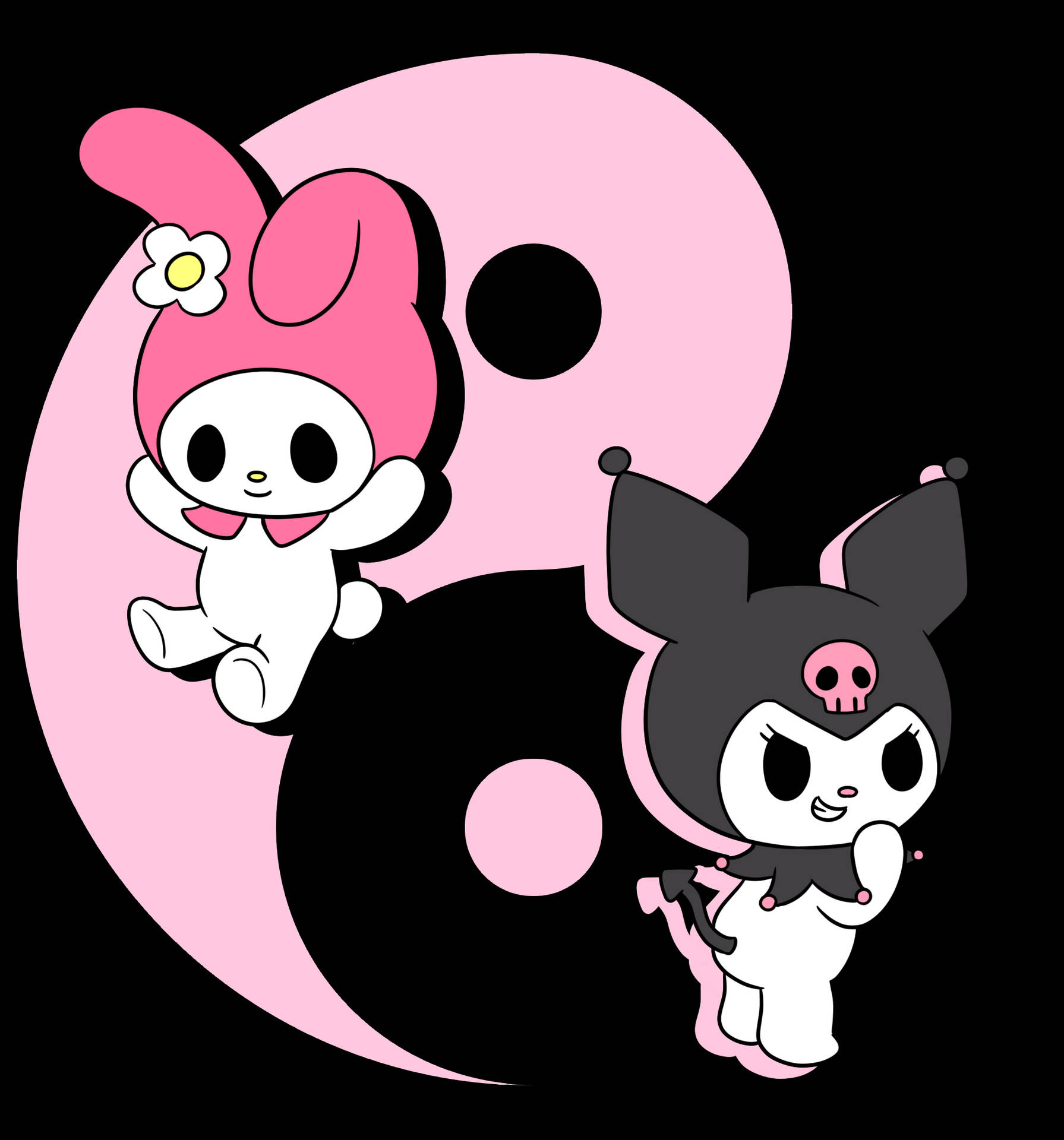 MY Melody And Kuromi Wallpaper