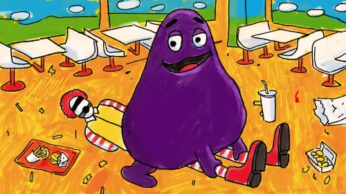 Grimace Desktop Wallpaper