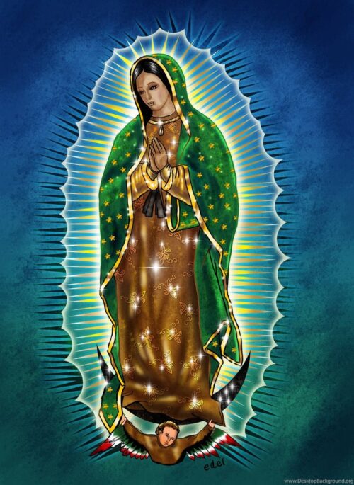 Background Virgencita Wallpaper