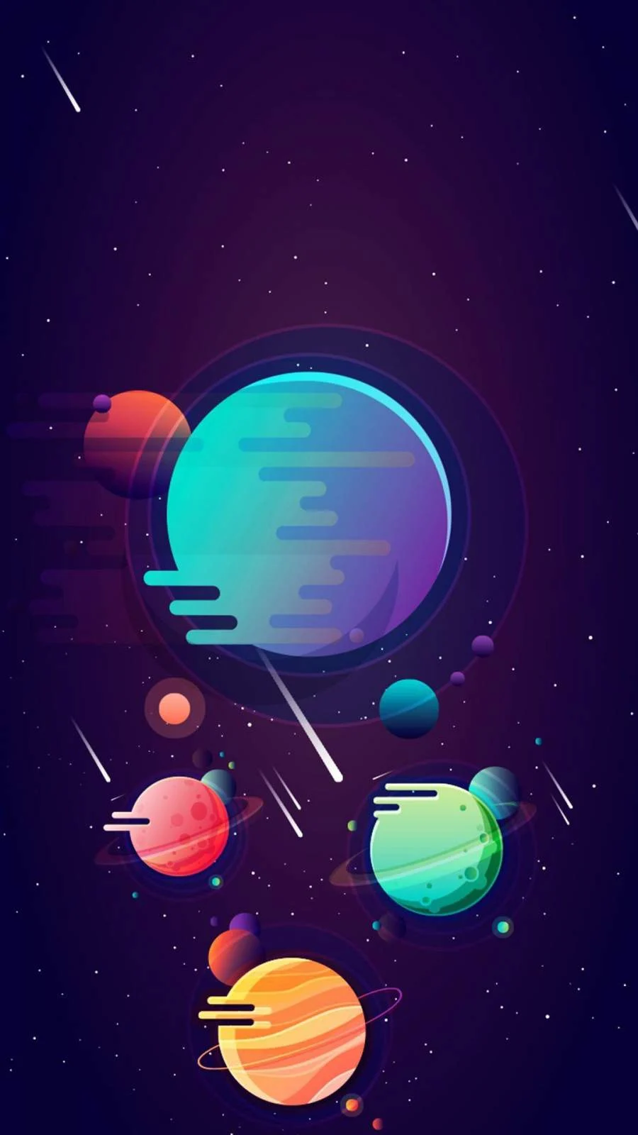 Background Planet Wallpaper