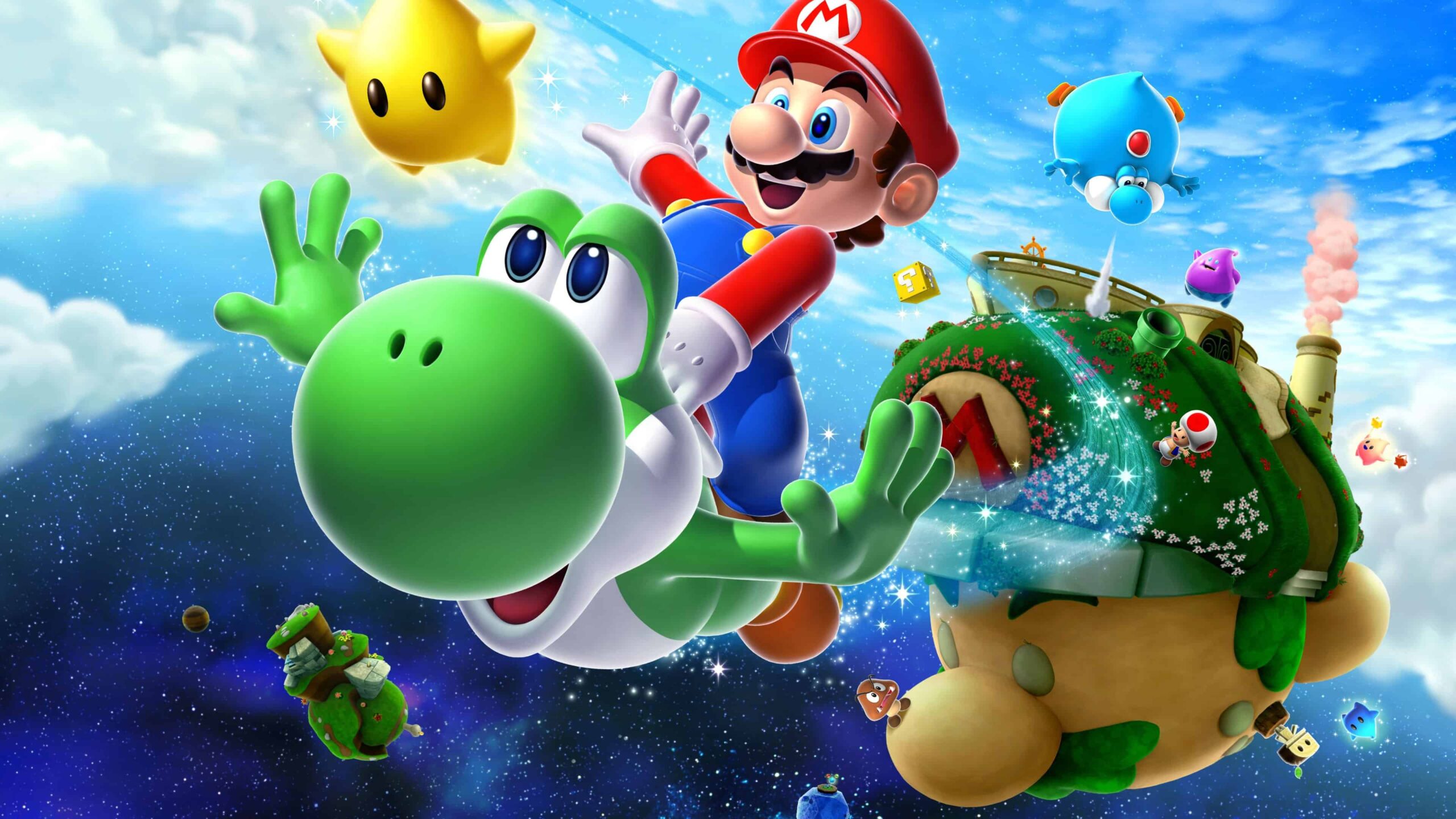 Mario 4K Desktop Wallpaper