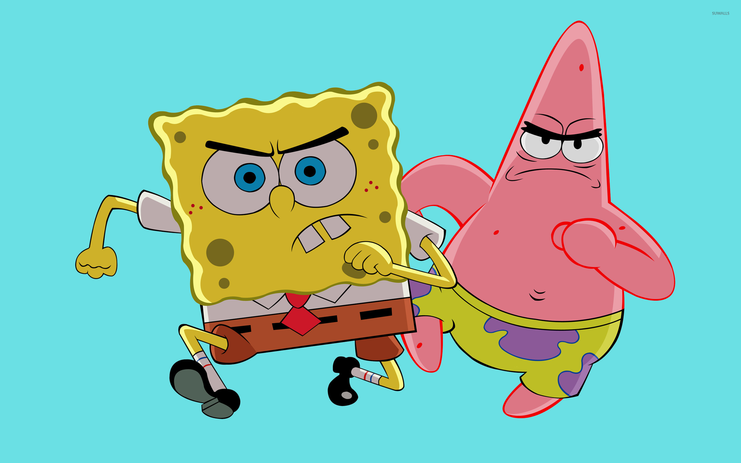 Spongebob And Patrick Desktop Wallpaper