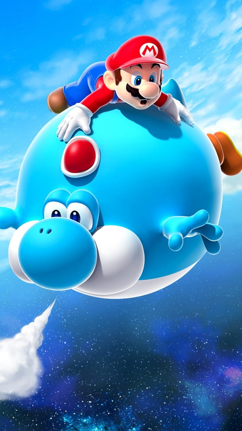 Background Mario 4K Wallpaper