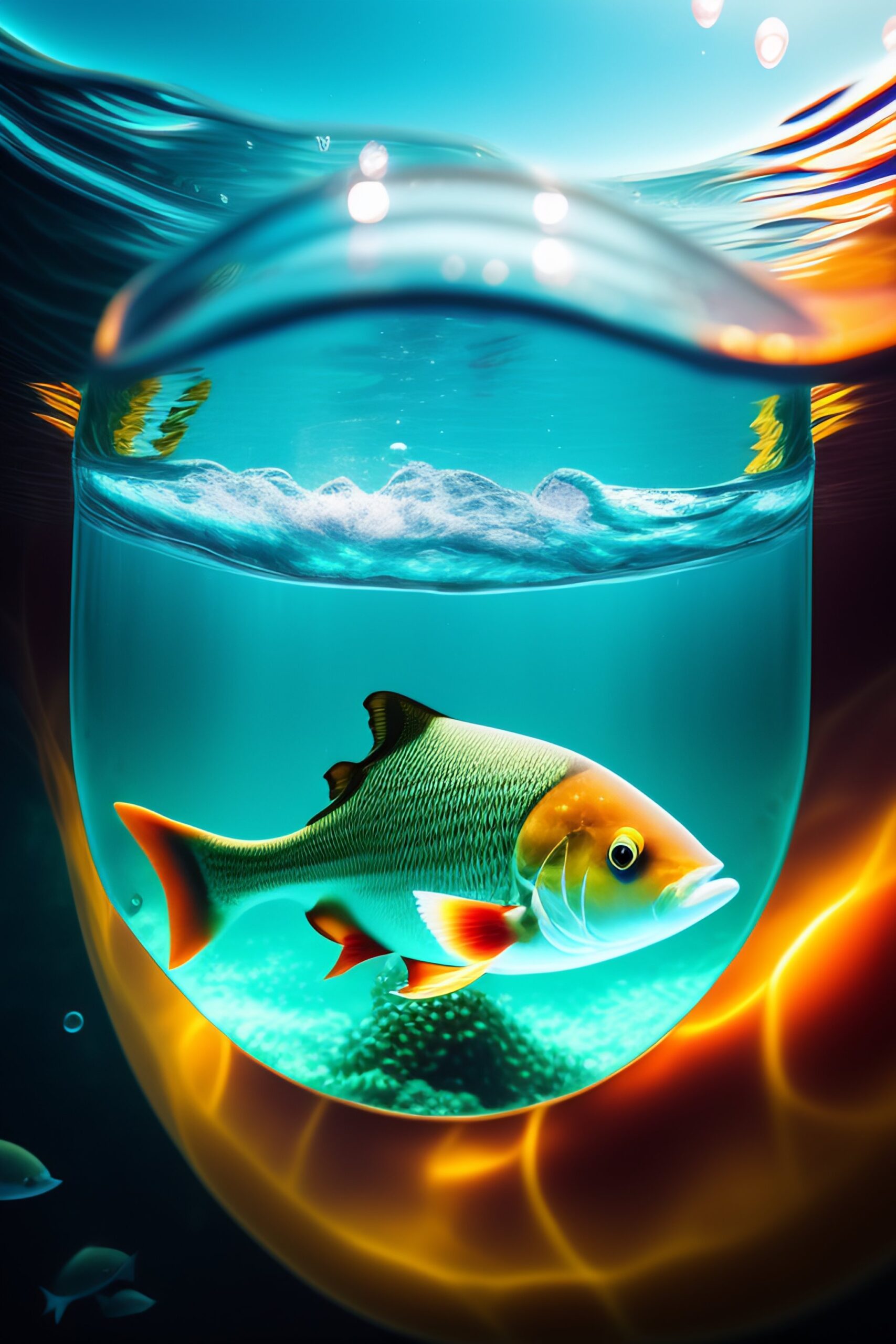 Background Fish Wallpaper