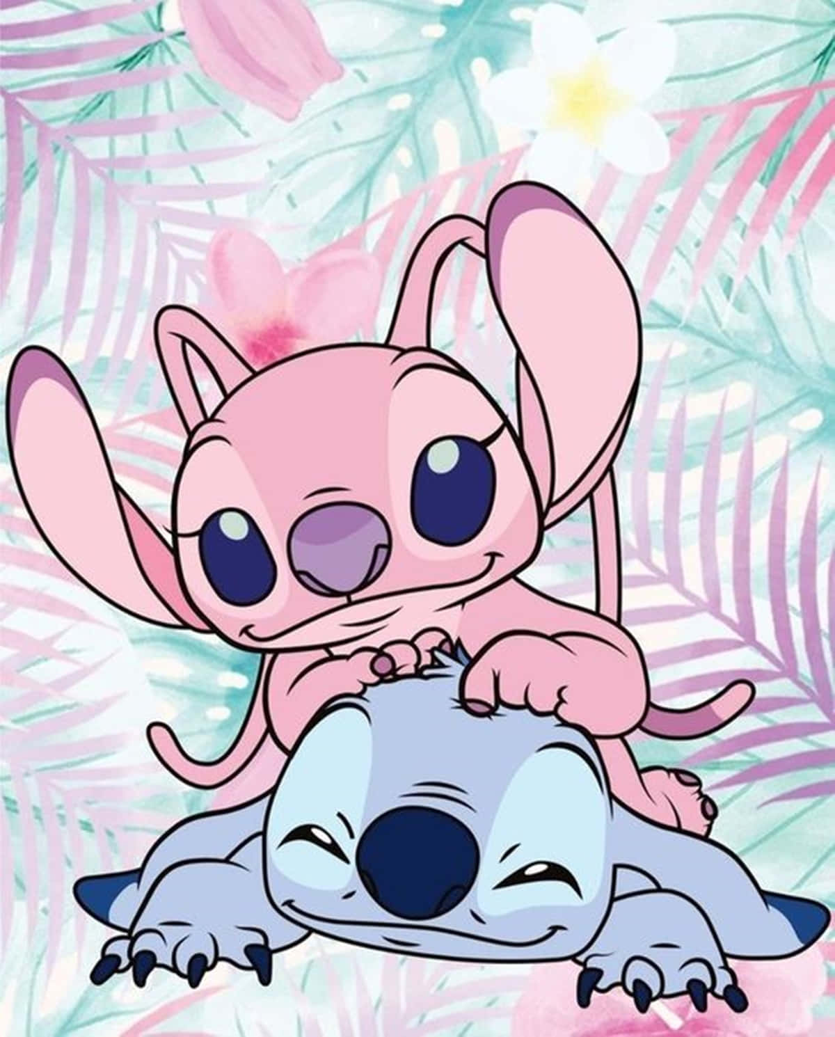 Background Cute Stitch Wallpaper