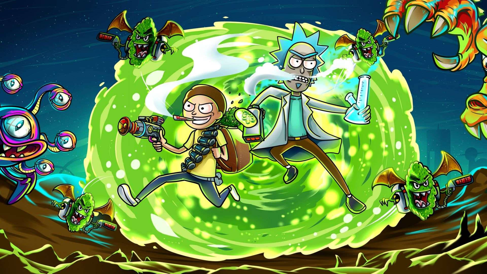 Rick And Morty Desktop Wallpaper