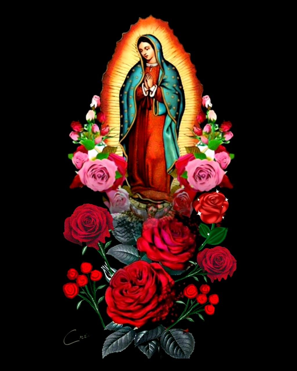 Background Virgencita Wallpaper